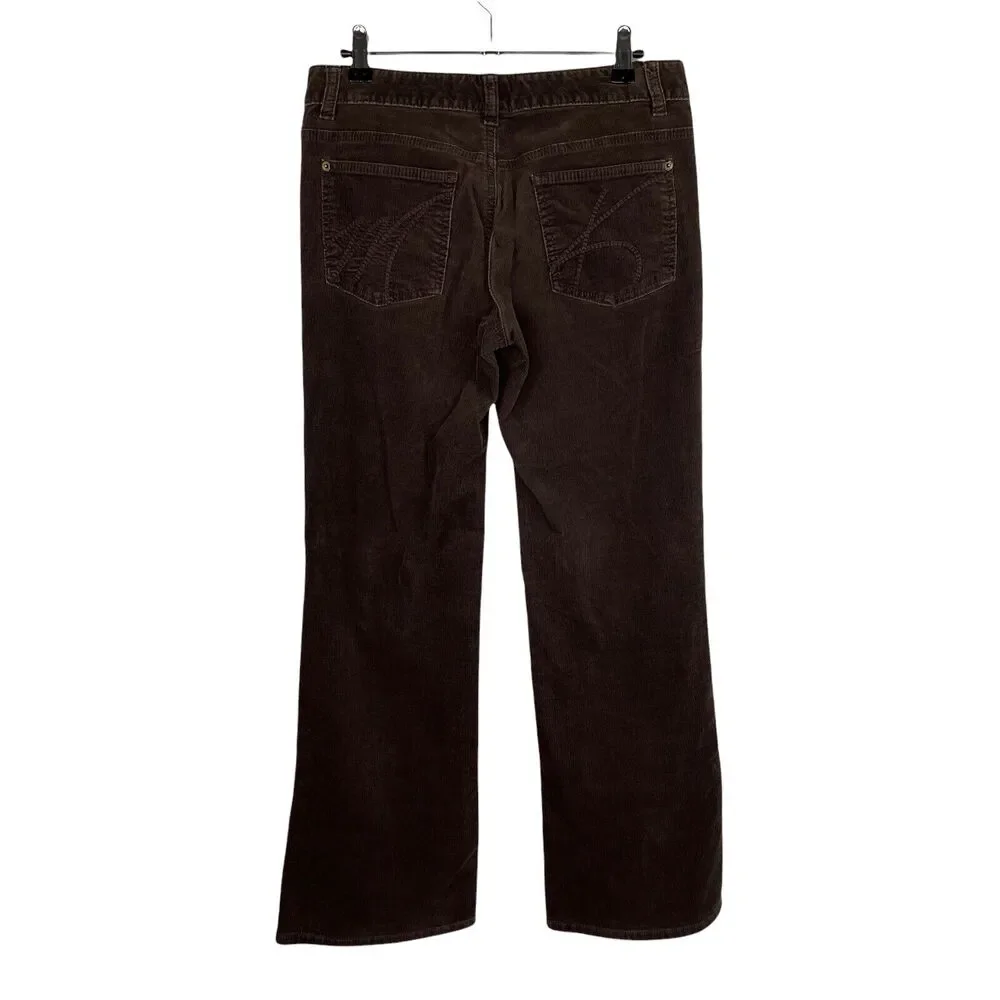 Michael Michael Kors Brown Corduroy Pants Straight Leg Women's Sz 4